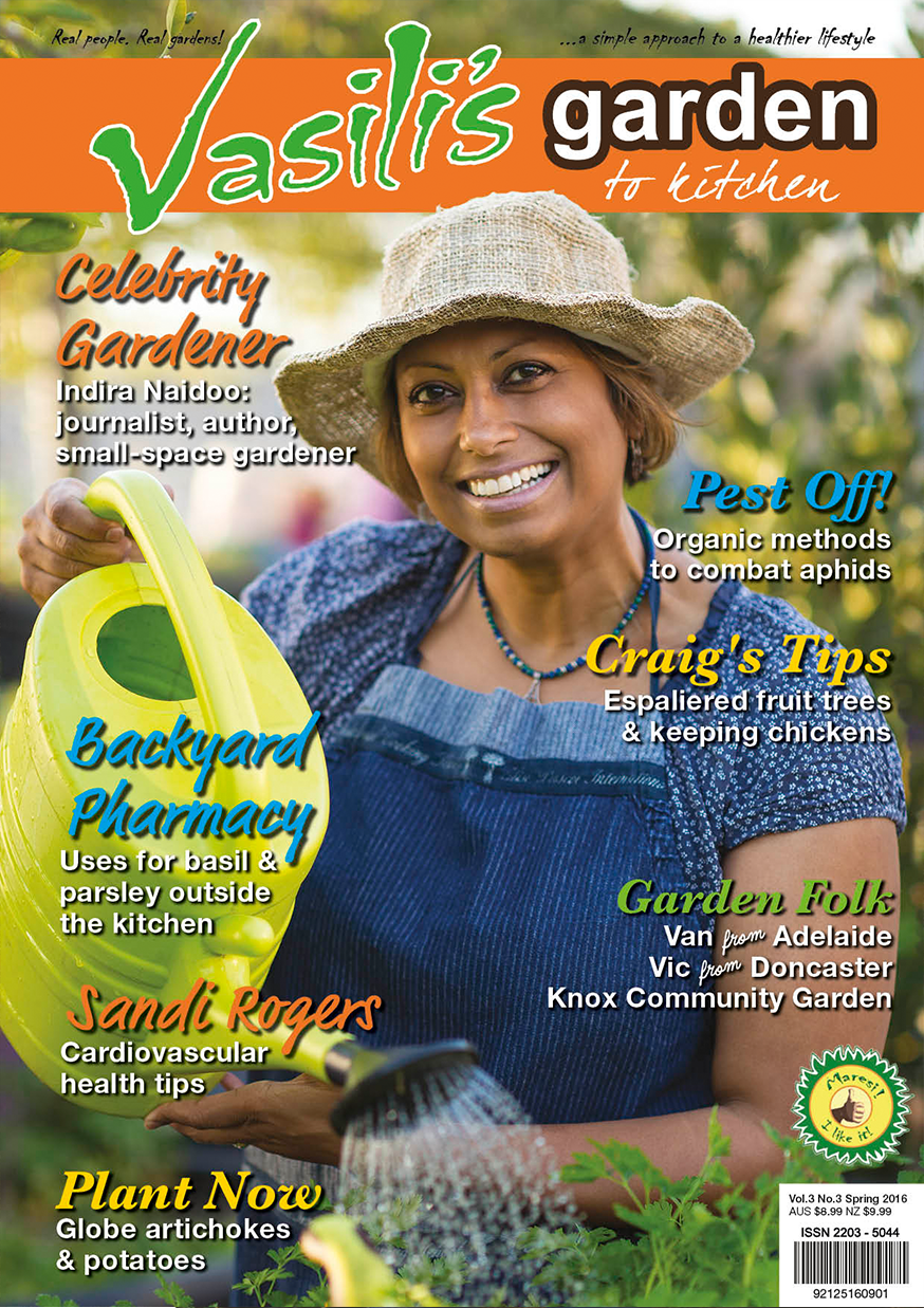 Vasili's Garden to Kitchen Magazine - Issue 11 - Spring 2016